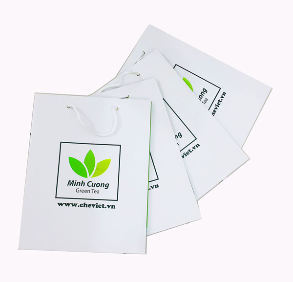 Túi giấy Minh Cường green tea